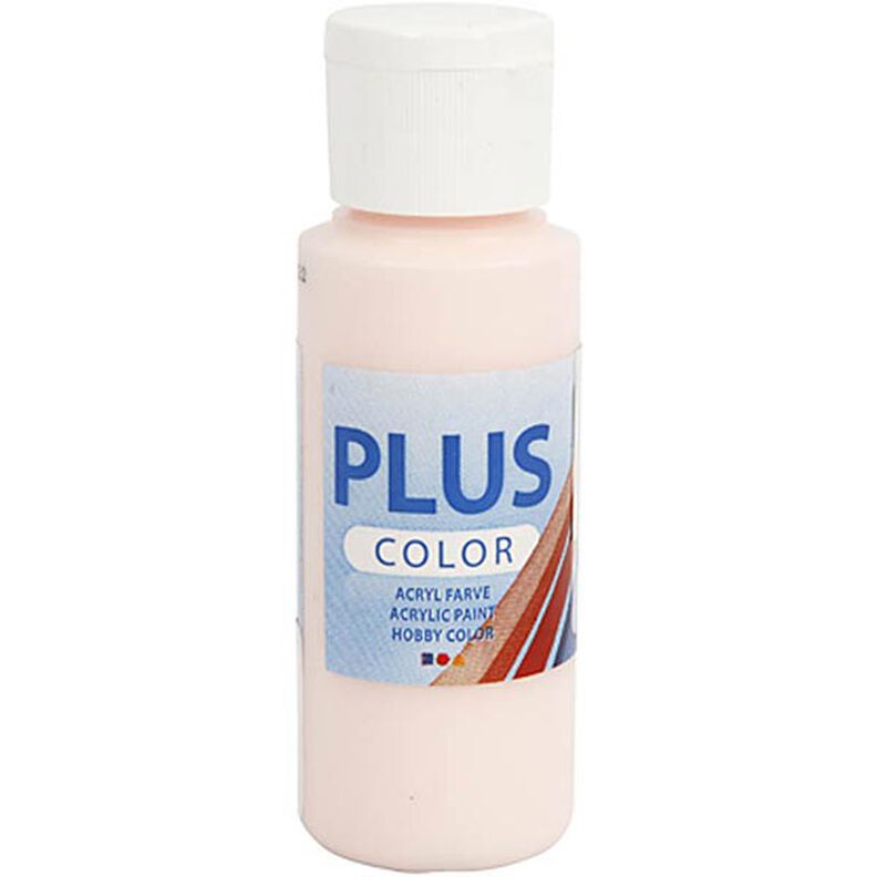 Farba hobbystyczna Plus Color [ 60 ml ] – różowy,  image number 1