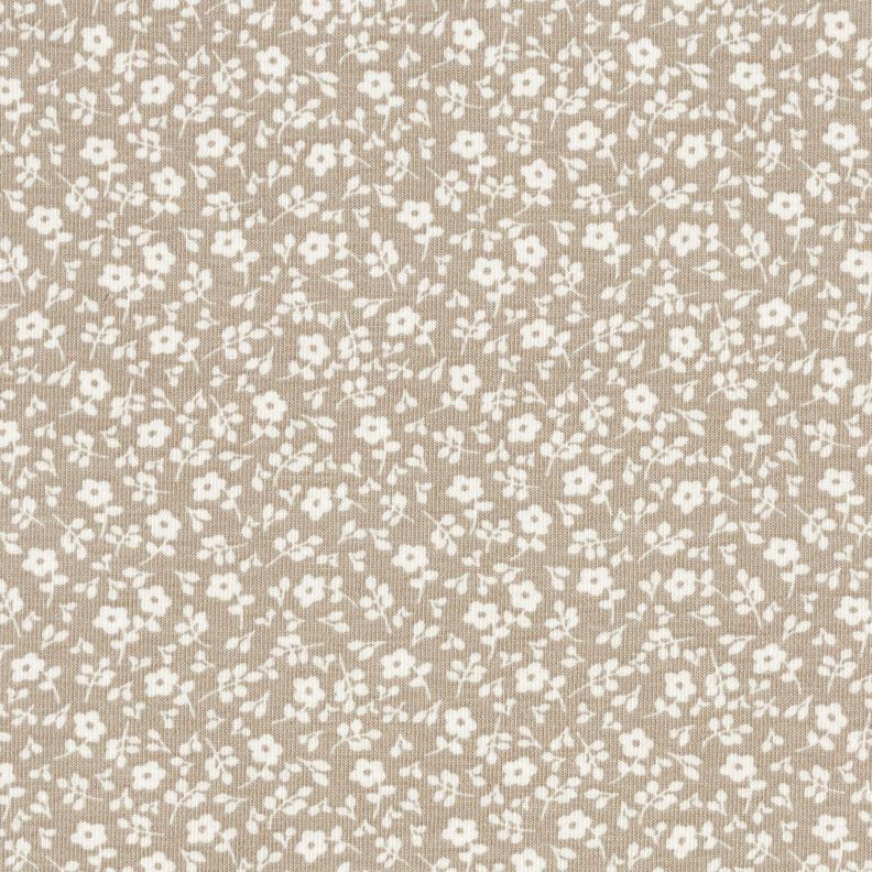 Dżersej bawełniany ze wzorem millefleur – zawilec/biel,  image number 1