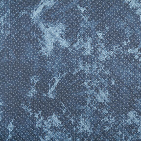 Tkanina pikowana chambray, batik w kotwice – dżins, 