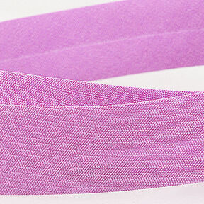 Taśma skośna Polycotton [20 mm] – pastelowy fiolet, 