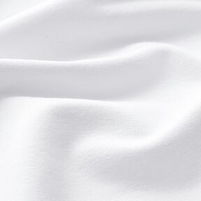 Lekka dresówka pętelkowa french terry jednokol. – biel, 