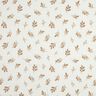 Muślin / Tkanina double crinkle gałązki | Poppy Fabrics – kość słoniowa/mokka,  thumbnail number 1