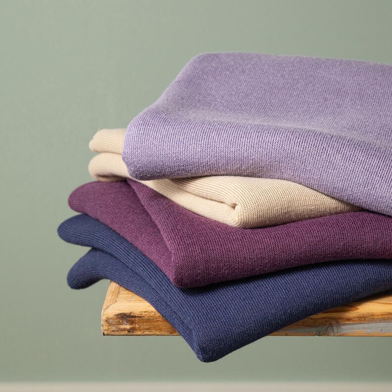 Dzianina swetrowa Mieszanka z wiskozą supermiękka – ciemny beż,  image number 4