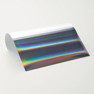 Folia termotransferowa Glossy Holoflex Din A4 – srebro metaliczny, 