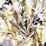 Dżersej wiskozowy z motywem kwiatowym – biel,  thumbnail number 3