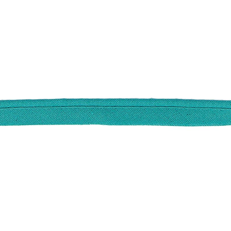 Taśma wypustkowa Polycotton [10 mm] – błękit morski,  image number 1