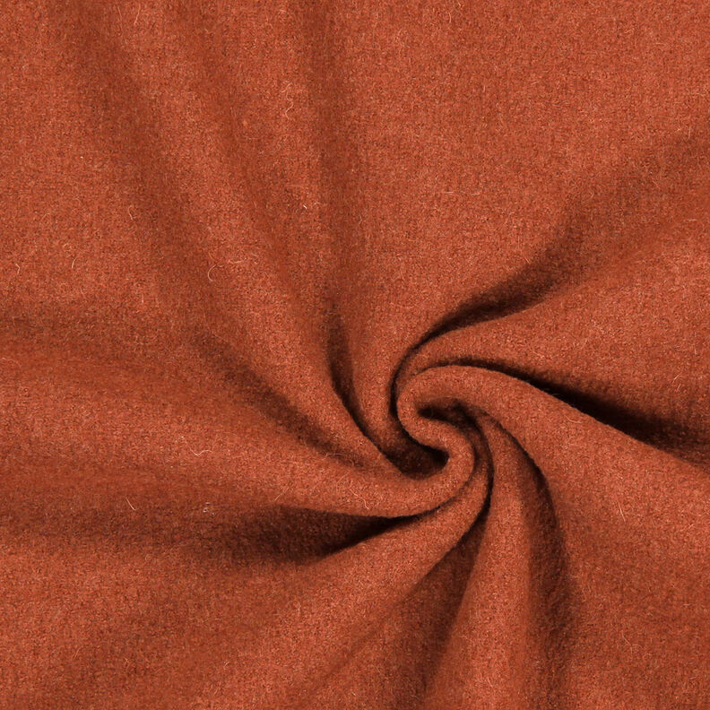 Wełniany loden spilśniany – terakota,  image number 1