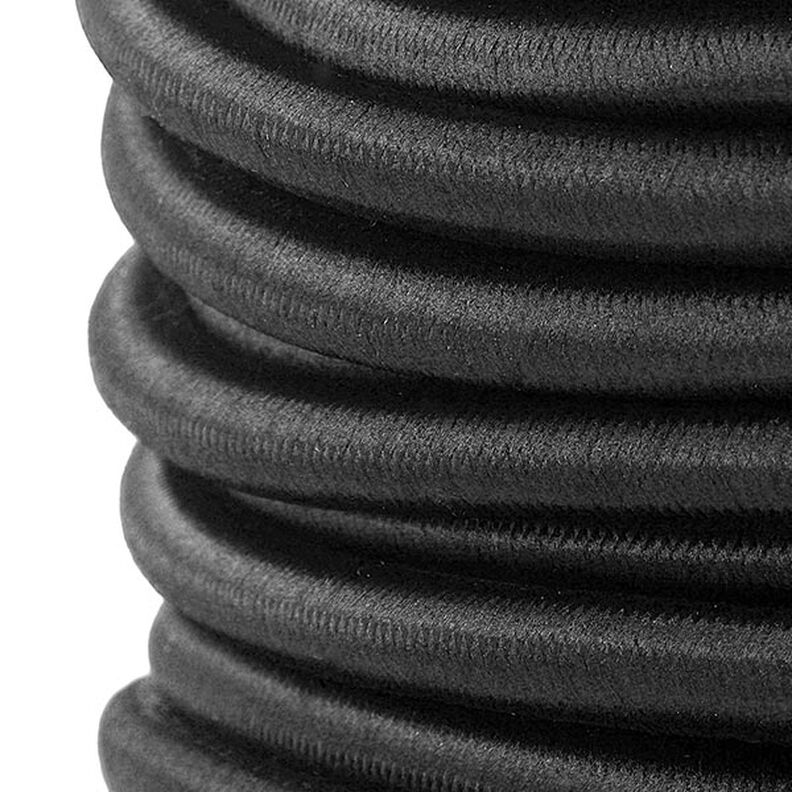 Outdoor Sznurek gumkowy [Ø 8 mm] – czern,  image number 1