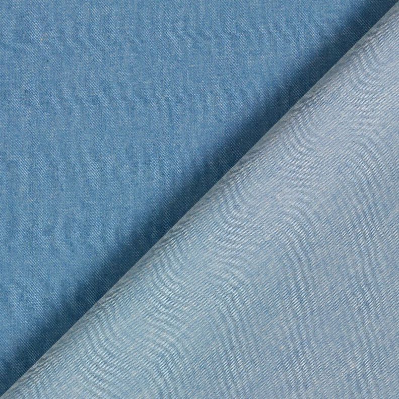 Lekki denim bawełniany – jasnoniebieski,  image number 3