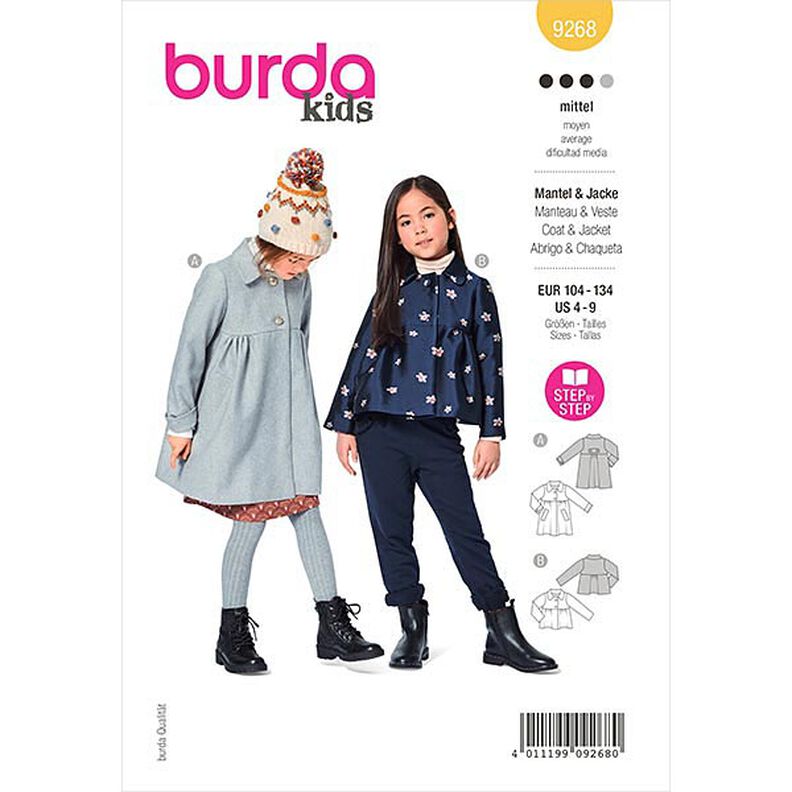 Sobretudo, Burda 9268 | 104-134,  image number 1