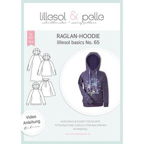 Bluza raglanowa z kapturem, Lillesol & Pelle No. 65 | 80 – 164, 