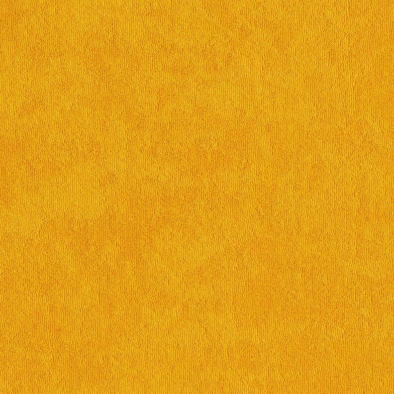 Tkanina frotte Strecz Jednokol – żółty curry,  image number 4