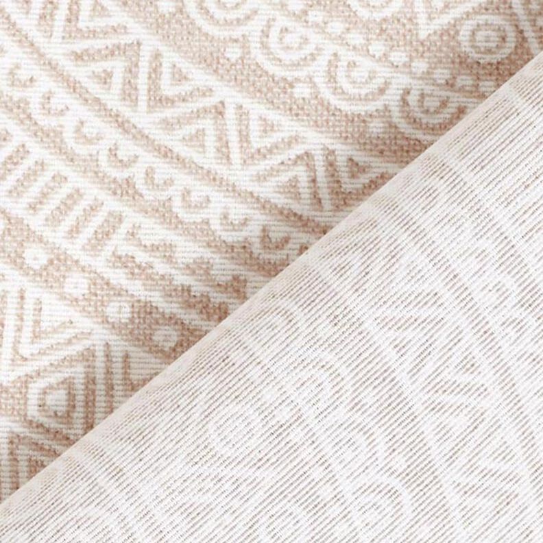 Tkanin dekoracyjna Płótno Mandala – naturalny/biel,  image number 4
