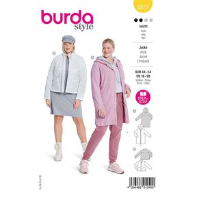 Kurtka Plus-Size | Burda 5877 | 44-54, 