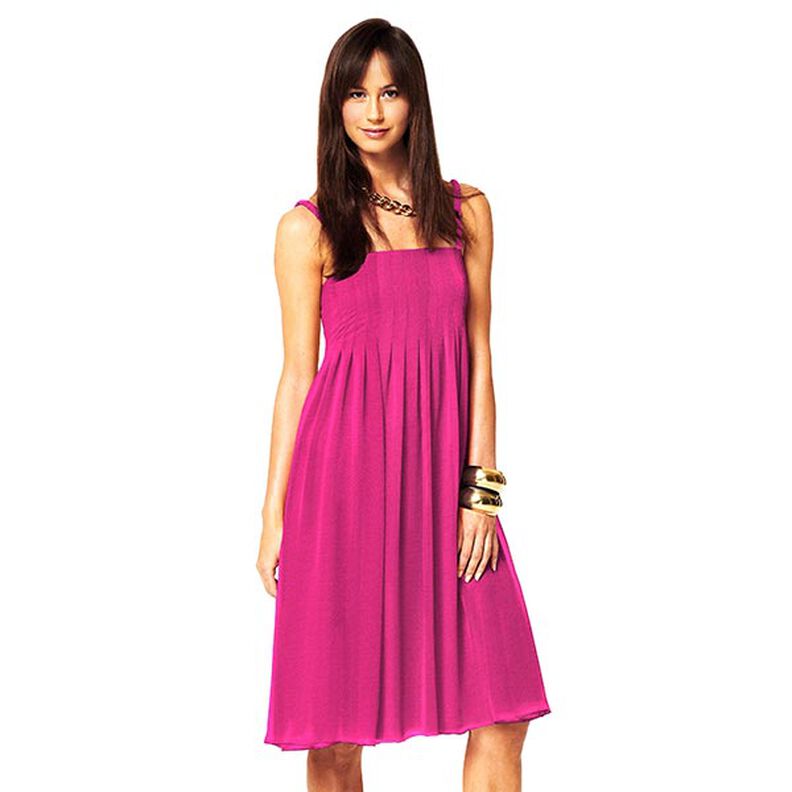 Dżersej wiskozowy Lekki – intensywny róż,  image number 9