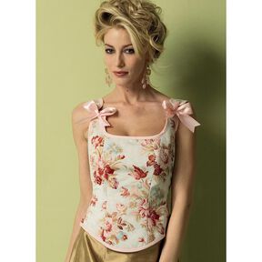 Historyczny gorset, Butterick 5935|38 - 46, 