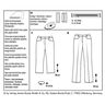 Spodnie | Spodnie 7/8, Burda 6432 | 34 - 46,  thumbnail number 6