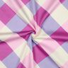 Satyna bawełniana Large Gingham | Nerida Hansen – pastelowy fiolet/mleczna biel,  thumbnail number 3