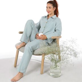 FRAU HILDA Piżama w wersji krótkiej i długiej | Studio Schnittreif | XS-XXL, 