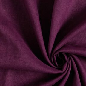 Lekka mieszanka lnu, wstępnie uprana – merlot, 