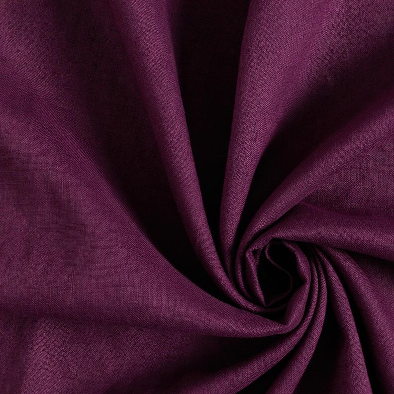 Lekka mieszanka lnu, wstępnie uprana – merlot, image number 1