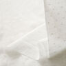 Ażurowa tkanina bawełniana dobby – biel,  thumbnail number 3