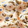 Popelina bawełniana w morze kwiatów – nerkowiec/biel,  thumbnail number 2