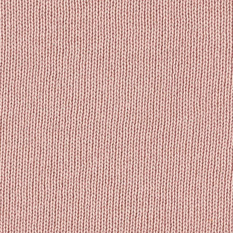 Dzianina swetrowa bawełniana – stary róż,  image number 5