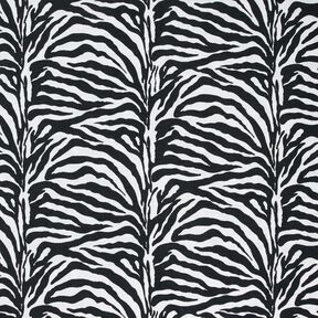 Tkanina tapicerska Żakard zebra – biel/czerń, 