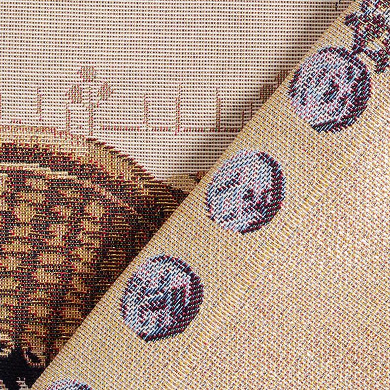 Panel Gobelin pies – ciemny beż/czerń,  image number 4
