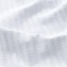 Dżersej prążkowany Pojedynczy wzór dziewiarski – biel,  thumbnail number 2