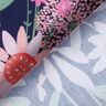 Popelina bawełniana duże kwiaty łąkowe nadruk cyfrowy | Poppy Fabrics – ciemnogranatowy,  thumbnail number 4