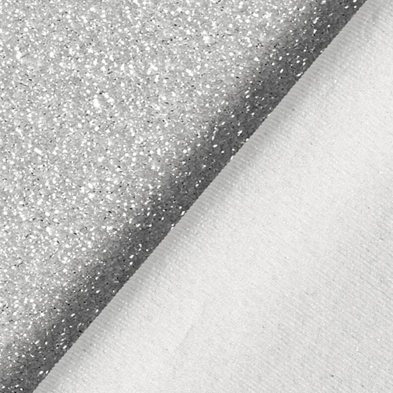 Dżersej Blask Lamety Glamour – srebro metaliczny,  image number 3