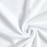 GOTS Trójwarstwowy muślin bawełniany – biel,  thumbnail number 1