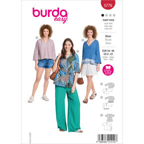 Bluza | Burda 5776 | 34-48, 