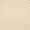 GOTS Muślin / Tkanina double crinkle wzór w romby boho  | Poppy Fabrics – krem/cynamon,  thumbnail number 1