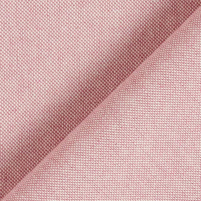 Tkanina dekoracyjna półpanama chambray, z recyklingu – różowy, image number 3