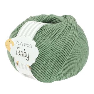 Cool Wool Baby, 50g | Lana Grossa – zieleń liści lipy, 