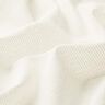 Tkanina na firany w paski z efektowną przędzą 300 cm – biel,  thumbnail number 2