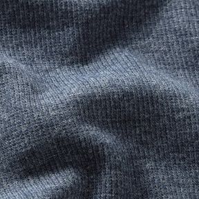 2x2 Dzianina ściągaczowa Melanż – dżins, 