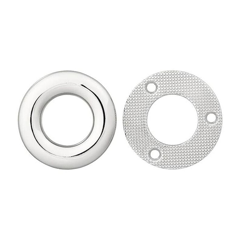 Metalowe oczko – srebro metaliczny,  image number 1