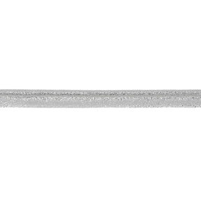 Taśma wypustkowa Metaliczny [10 mm] – srebrny metaliczny, 
