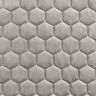 Tkanina tapicerska pikowany aksamit plaster miodu – szary,  thumbnail number 1