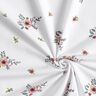GOTS Dżersej bawełniany rozsypane kwiaty | Poppy Fabrics – biel,  thumbnail number 3