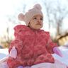 Sztuczne futerko serca | Poppy Fabrics – malwa,  thumbnail number 5