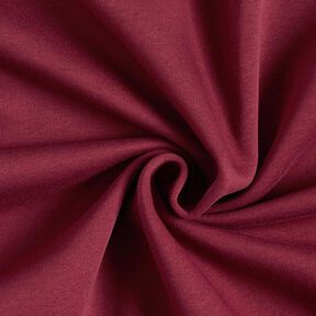 Dzianina dresowa drapana – bordo, 
