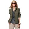 Gabardyna Bi-Stretch – khaki,  thumbnail number 6