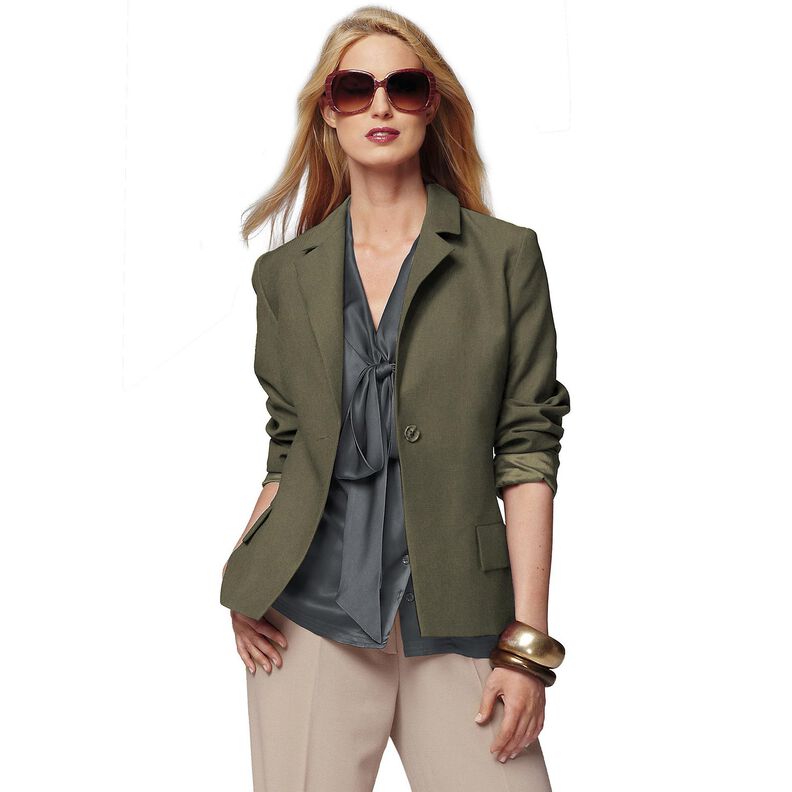 Gabardyna Bi-Stretch – khaki, image number 6