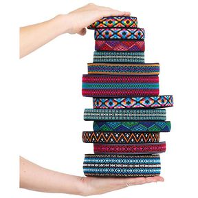 Color Elastic Kwiat – liliowy/turkusowy, 
