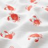 GOTS Muślin / Tkanina double crinkle raki | Poppy Fabrics – kość słoniowa,  thumbnail number 2